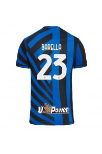 Inter Milan Nicolo Barella #23 Fotballdrakt Hjemme Klær 2024-25 Korte ermer